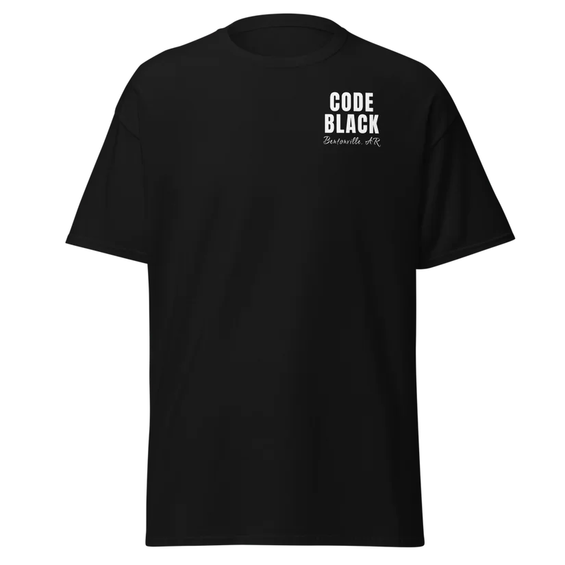 Official Code Black tee